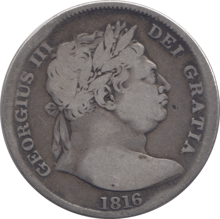 1816 HALFCROWN ( FINE ) - Halfcrown - Cambridgeshire Coins