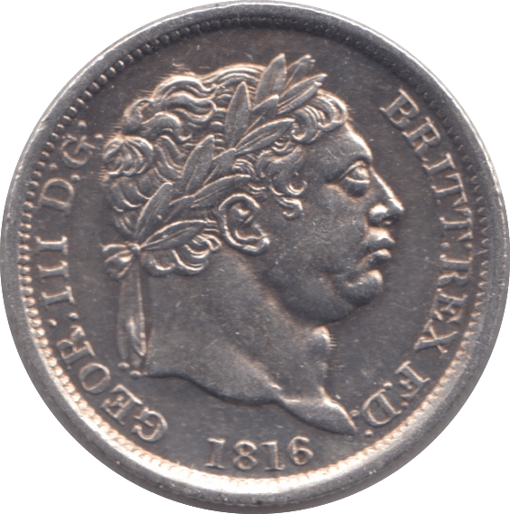 1816 SHILLING ( EF ) 2 - Shilling - Cambridgeshire Coins