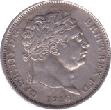 1816 SHILLING ( EF ) B - Shilling - Cambridgeshire Coins