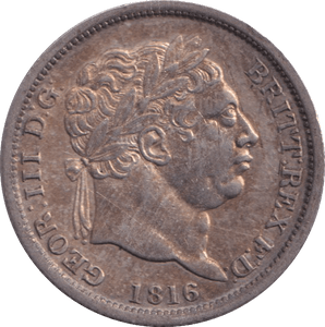 1816 SHILLING ( EF ) - Shilling - Cambridgeshire Coins