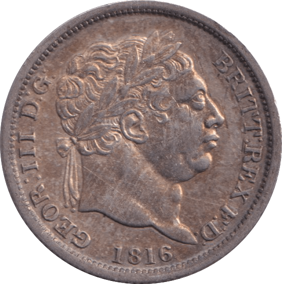 1816 SHILLING ( EF ) - Shilling - Cambridgeshire Coins