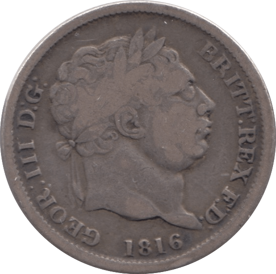 1816 SHILLING ( FINE ) 3 - Shilling - Cambridgeshire Coins