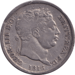 1816 SHILLING ( FINE ) - Shilling - Cambridgeshire Coins