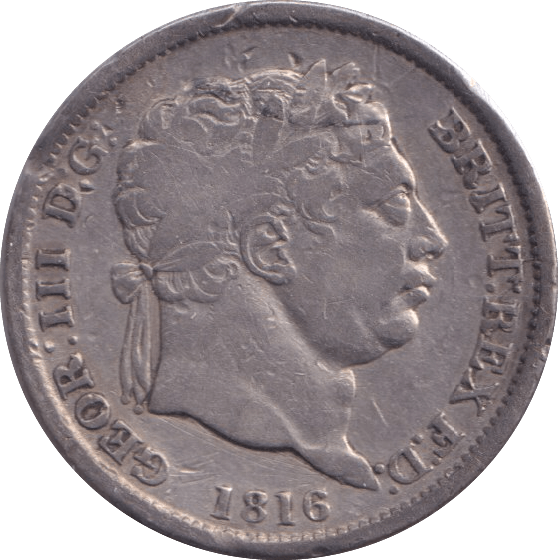 1816 SHILLING ( FINE ) - Shilling - Cambridgeshire Coins