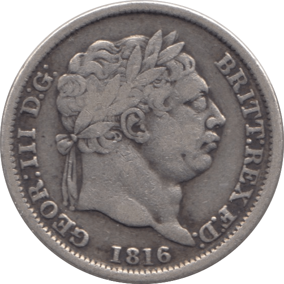 1816 SHILLING ( FINE ) - Shilling - Cambridgeshire Coins