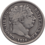 1816 SHILLING ( FINE ) - Shilling - Cambridgeshire Coins