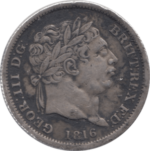 1816 SHILLING ( VF ) - Shilling - Cambridgeshire Coins