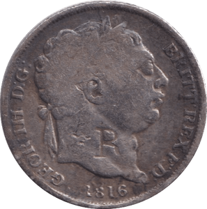 1816 SIXPENCE ( FINE ) - Sixpence - Cambridgeshire Coins