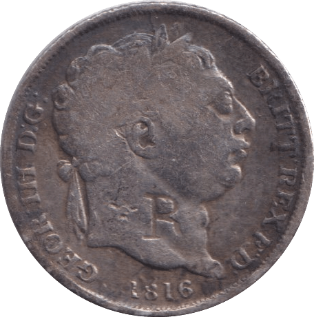 1816 SIXPENCE ( FINE ) - Sixpence - Cambridgeshire Coins