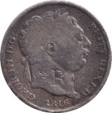 1816 SIXPENCE ( FINE ) - Sixpence - Cambridgeshire Coins