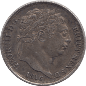 1816 SIXPENCE ( GVF ) - Sixpence - Cambridgeshire Coins