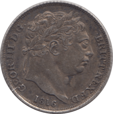 1816 SIXPENCE ( GVF ) - Sixpence - Cambridgeshire Coins