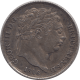 1816 SIXPENCE ( GVF ) - Sixpence - Cambridgeshire Coins