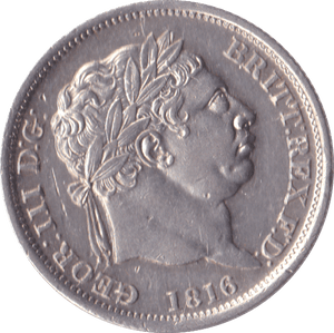 1816 SHILLING ( AUNC )