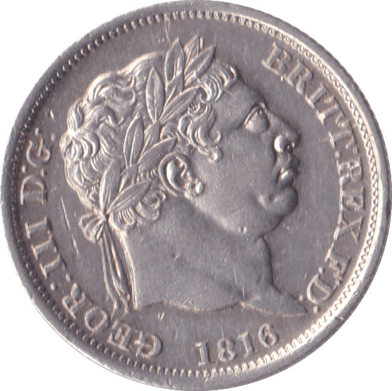 1816 SHILLING ( AUNC )