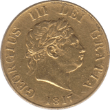 1817 GOLD HALF SOVEREIGN ( GVF ) - Half Sovereign - Cambridgeshire Coins