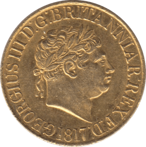 1817 GOLD SOVEREIGN ( AUNC ) - Sovereign - Cambridgeshire Coins