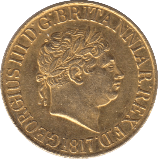 1817 GOLD SOVEREIGN ( AUNC ) - Sovereign - Cambridgeshire Coins