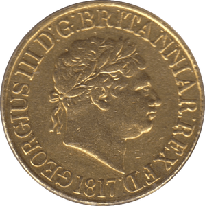 1817 GOLD SOVEREIGN ( GVF ) - Sovereign - Cambridgeshire Coins
