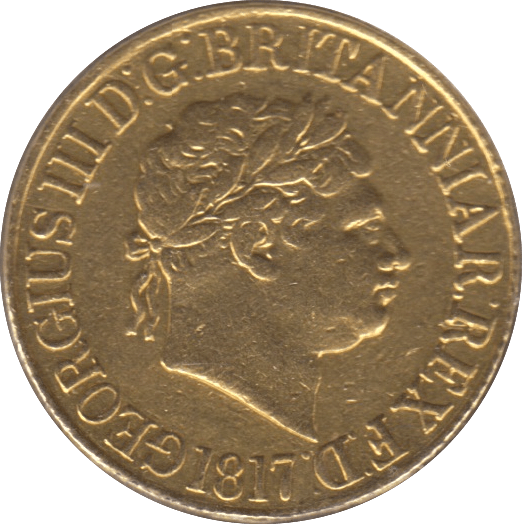 1817 GOLD SOVEREIGN ( GVF ) - Sovereign - Cambridgeshire Coins