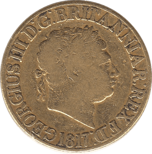 1817 GOLD SOVEREIGN - Sovereign - Cambridgeshire Coins