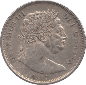 1817 HALFCROWN ( EF ) - Halfcrown - Cambridgeshire Coins