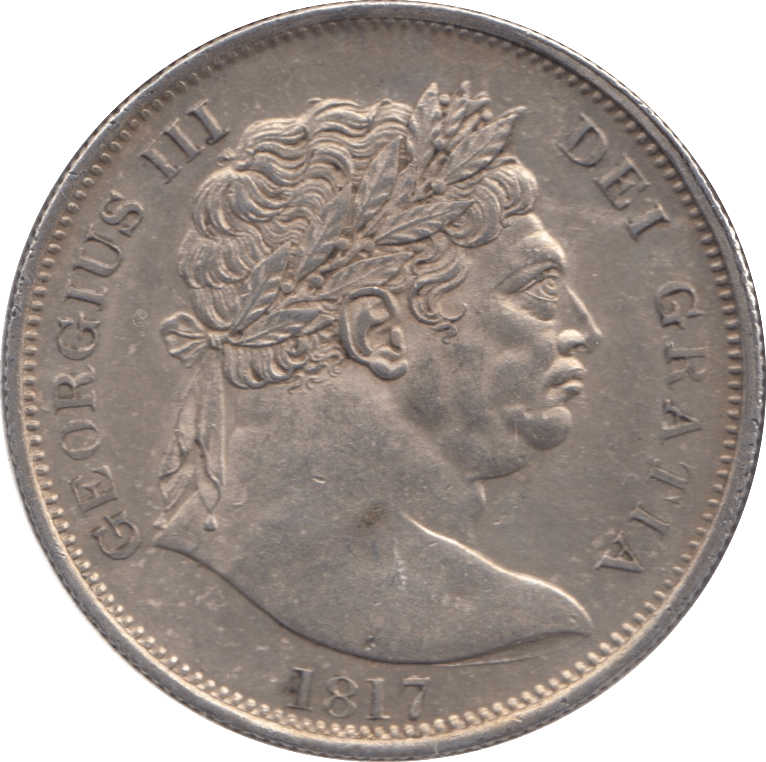 1817 HALFCROWN ( EF ) - Halfcrown - Cambridgeshire Coins