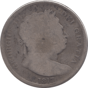 1817 HALFCROWN ( FAIR ) 3 - Halfcrown - Cambridgeshire Coins