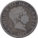 1817 HALFCROWN ( FAIR ) - Halfcrown - Cambridgeshire Coins