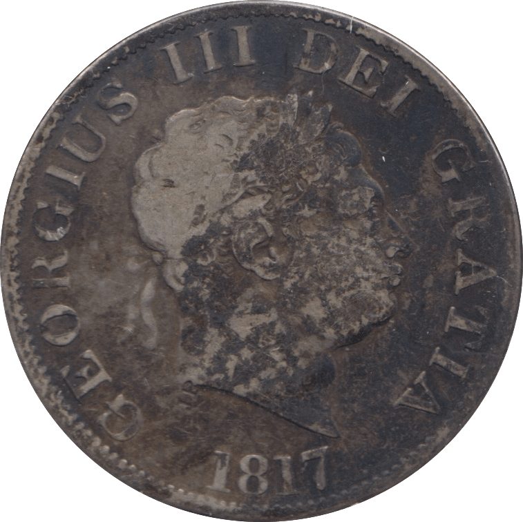 1817 HALFCROWN ( FINE ) - Halfcrown - Cambridgeshire Coins