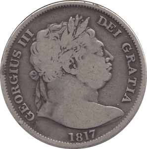 1817 HALFCROWN ( FINE ) - Halfcrown - Cambridgeshire Coins