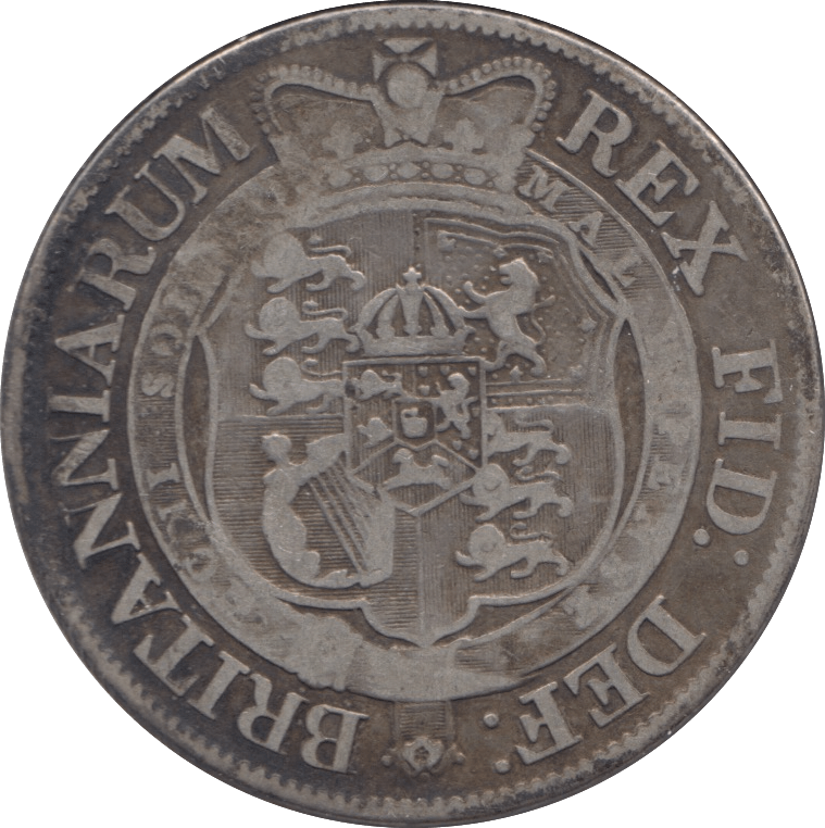 1817 HALFCROWN ( FINE ) - Halfcrown - Cambridgeshire Coins