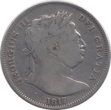 1817 HALFCROWN ( FINE ) - Halfcrown - Cambridgeshire Coins