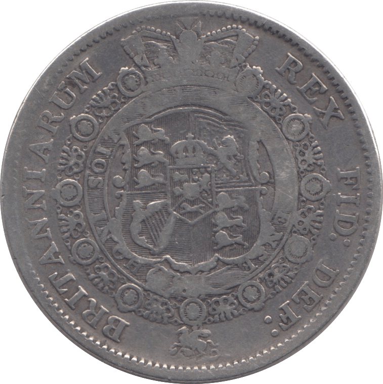 1817 HALFCROWN ( FINE ) - Halfcrown - Cambridgeshire Coins