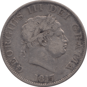 1817 HALFCROWN ( GF ) - Halfcrown - Cambridgeshire Coins