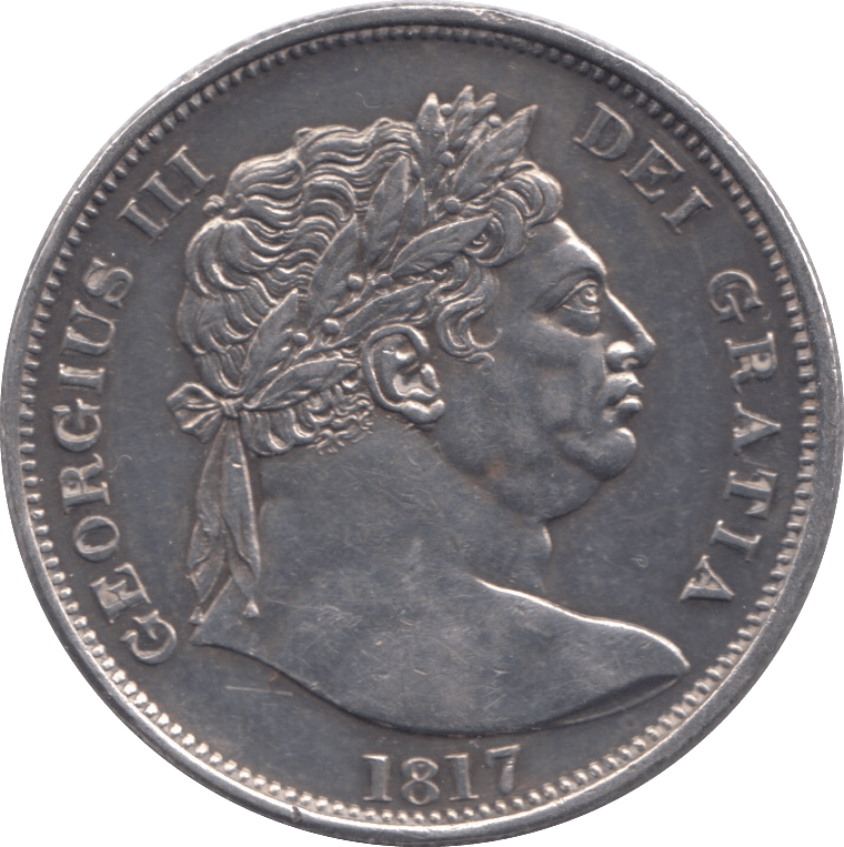 1817 HALFCROWN ( GVF ) - Halfcrown - Cambridgeshire Coins