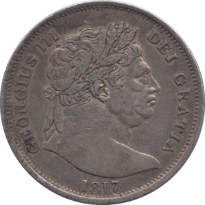 1817 HALFCROWN ( VF ) - HALFCROWN - Cambridgeshire Coins