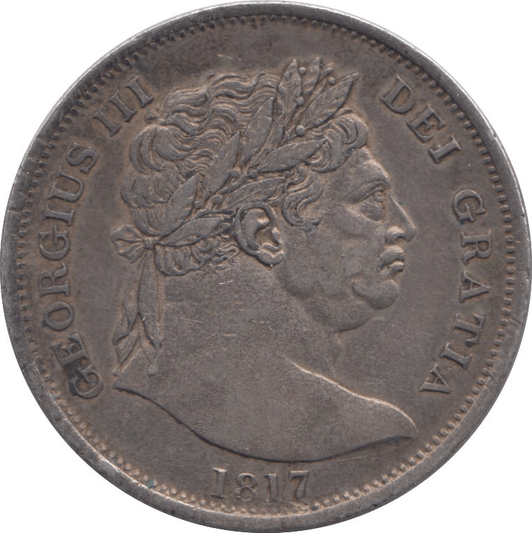 1817 HALFCROWN ( VF ) - HALFCROWN - Cambridgeshire Coins