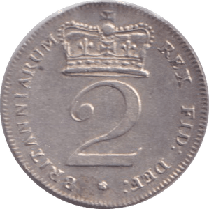 1817 MAUNDY TWOPENCE ( EF ) - MAUNDY TWOPENCE - Cambridgeshire Coins