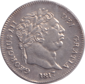 1817 MAUNDY TWOPENCE ( EF ) - MAUNDY TWOPENCE - Cambridgeshire Coins