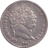 1817 MAUNDY TWOPENCE ( EF ) - MAUNDY TWOPENCE - Cambridgeshire Coins