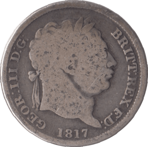1817 SHILLING ( FAIR ) - Shilling - Cambridgeshire Coins
