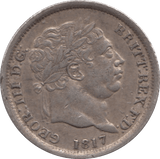 1817 SHILLING ( GVF ) - Shilling - Cambridgeshire Coins