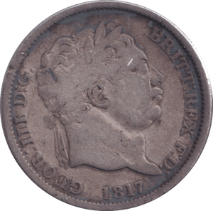 1817 SHILLING ( NF ) - Shilling - Cambridgeshire Coins