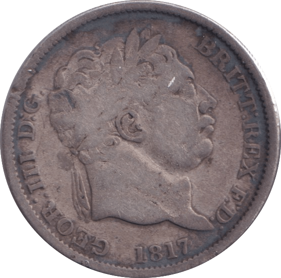 1817 SHILLING ( NF ) - Shilling - Cambridgeshire Coins