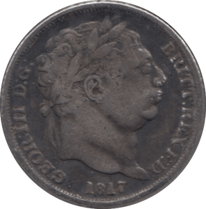 1817 SIXPENCE ( GF ) 2 - Sixpence - Cambridgeshire Coins
