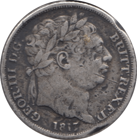 1817 SIXPENCE ( GF ) 3 - Sixpence - Cambridgeshire Coins