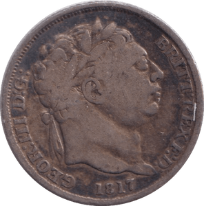 1817 SIXPENCE ( NF ) - Sixpence - Cambridgeshire Coins