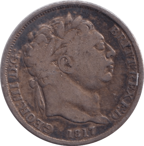 1817 SIXPENCE ( NF ) - Sixpence - Cambridgeshire Coins