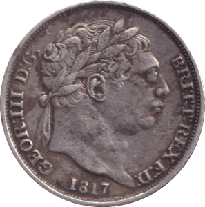 1817 SIXPENCE ( VF ) - sixpence - Cambridgeshire Coins